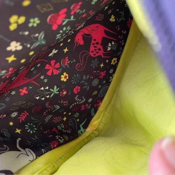 Lily Bloom Uni Corny Unicorn Print Gigi Mini Crossbody Bag Handbag Purse Eco - Picture 7 of 7